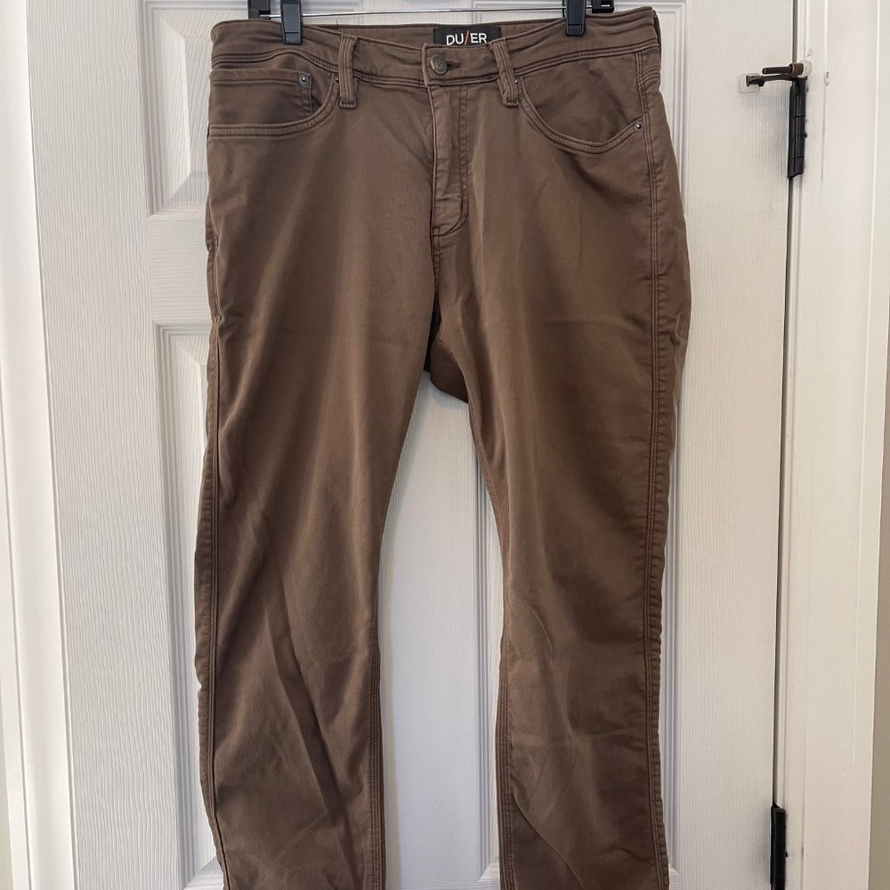 COPY - No Sweat Relaxed Taper – Brown 34x30